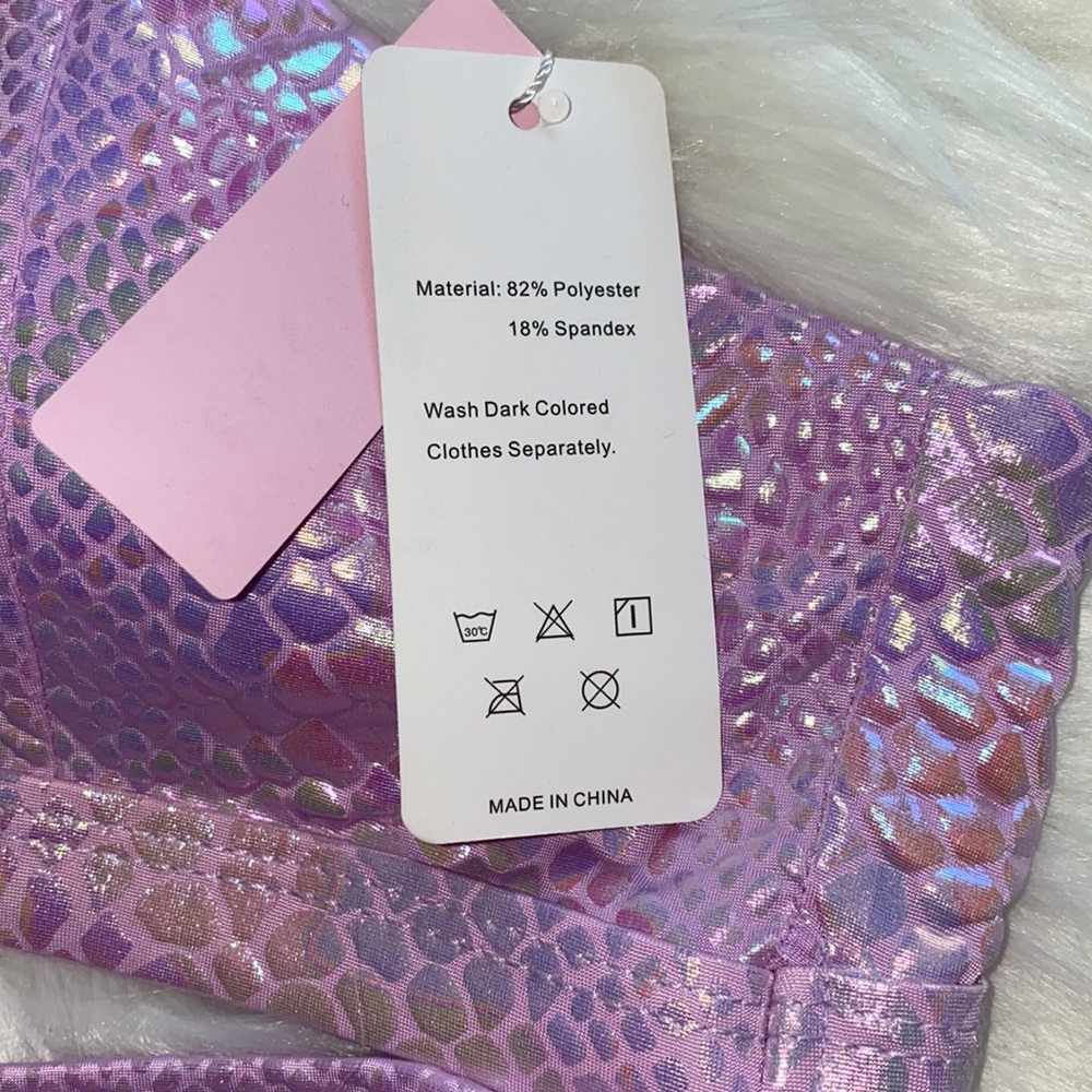 EJsoyo  Bikini Set Purple Size M - Picture 5 of 6